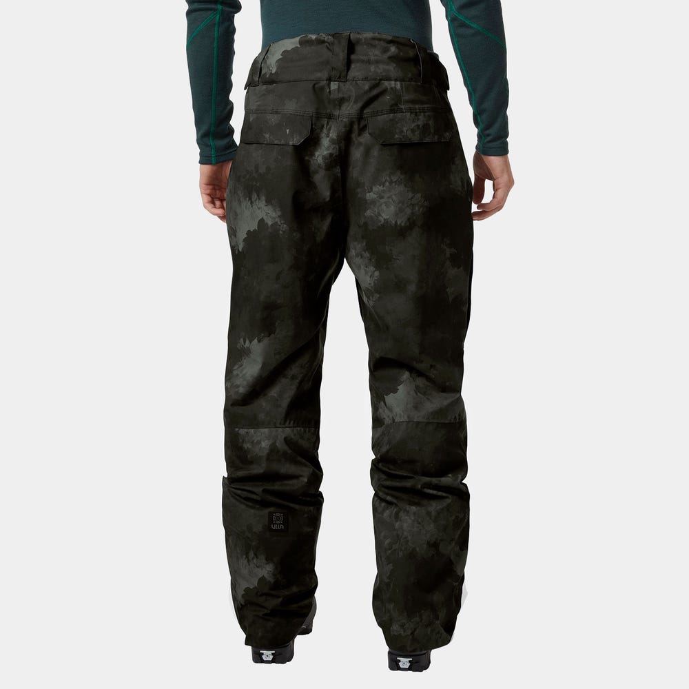 Men's Insulated Cargo Ski Pants - Violet