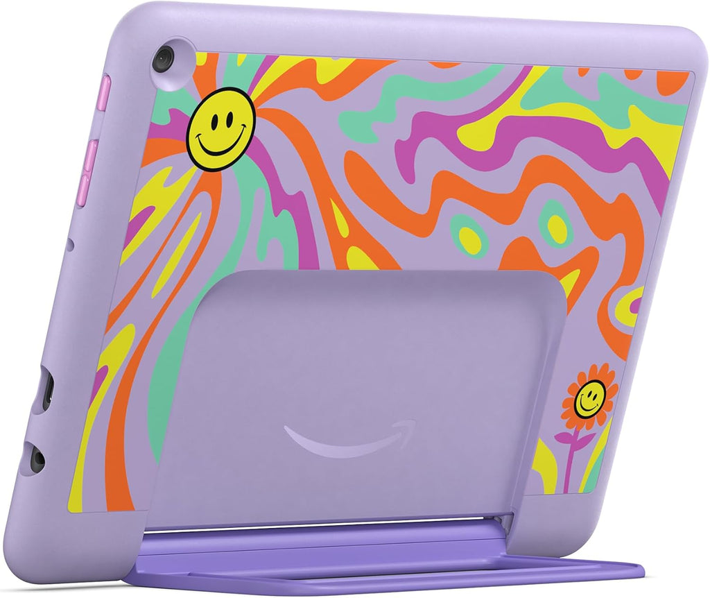 Amazon Fire HD 10 Kids Pro Tablet, Ages 6-12, 10.1 in HD Screen, 32 GB, Happy Day