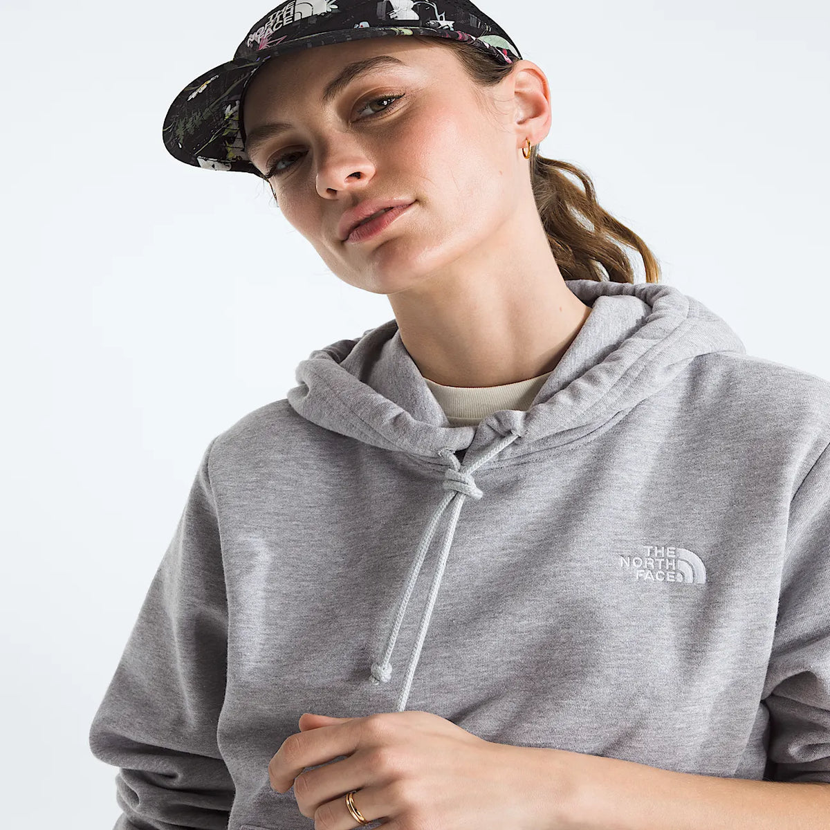 Women's Pullover Hoodie - Granite Grey