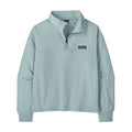Women's Quarter-Zip Terry Pullover - Brown