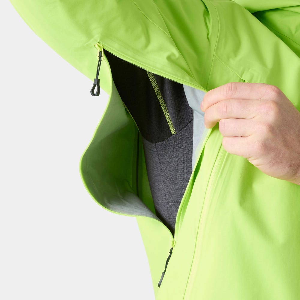 Men's 3-Layer Waterproof Shell Jacket - Blue