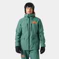 Men's Insulated Ski Jacket - Opal Green