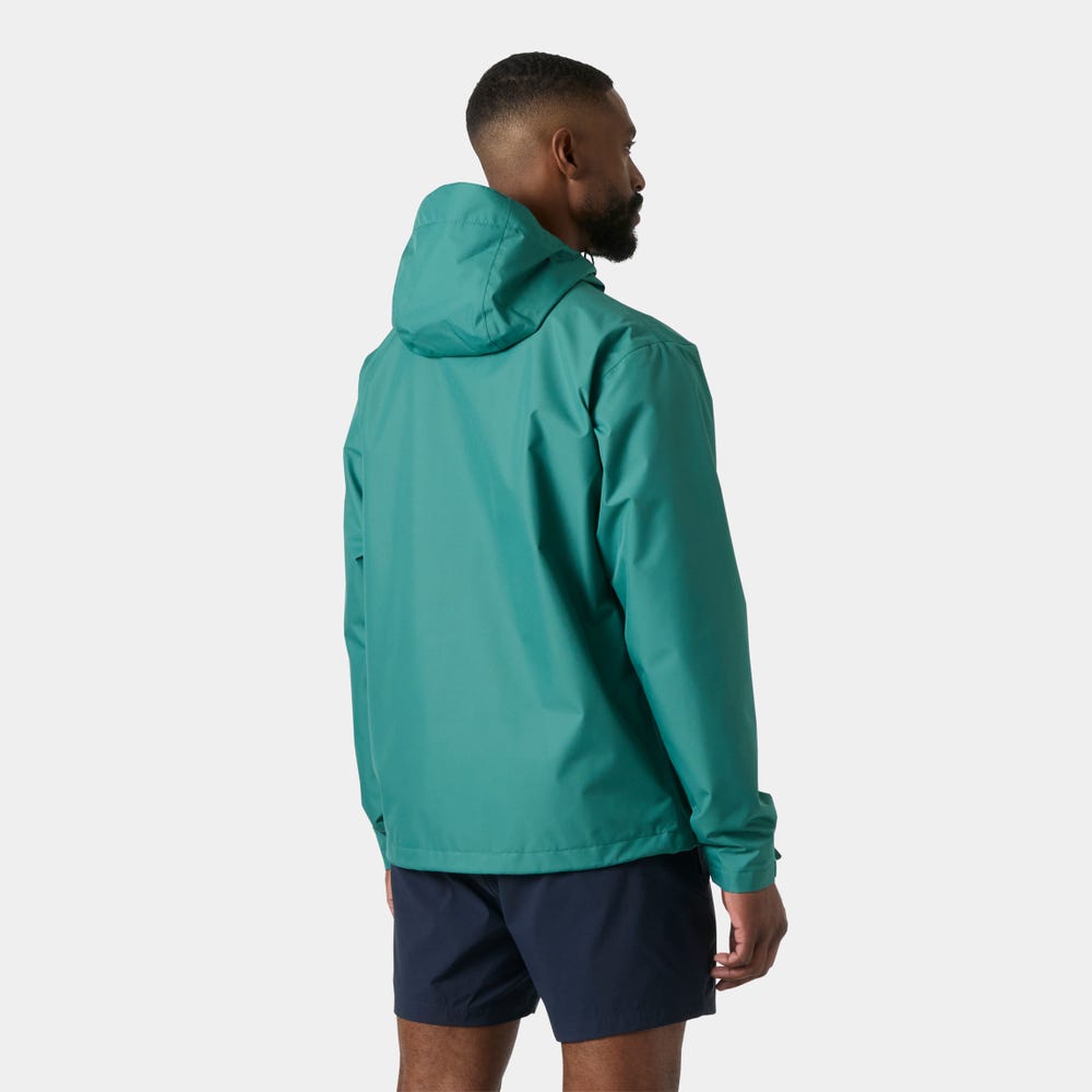Men's Waterproof Rain Jacket - Mustard