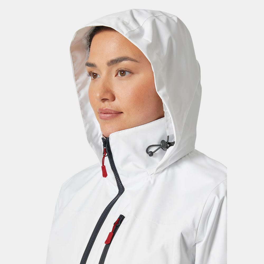 Women's Hooded Sailing Rain Jacket - Black