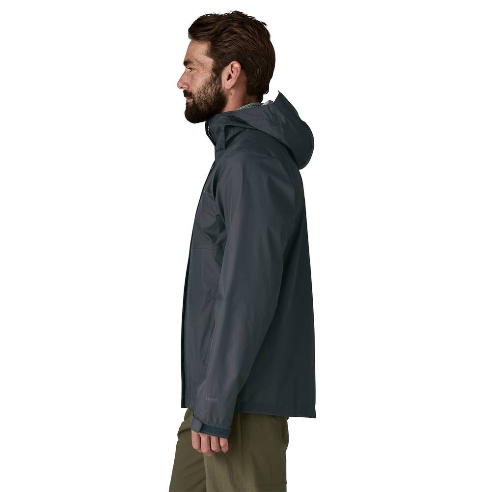 Men's 3-Layer Waterproof Rain Jacket - Gray