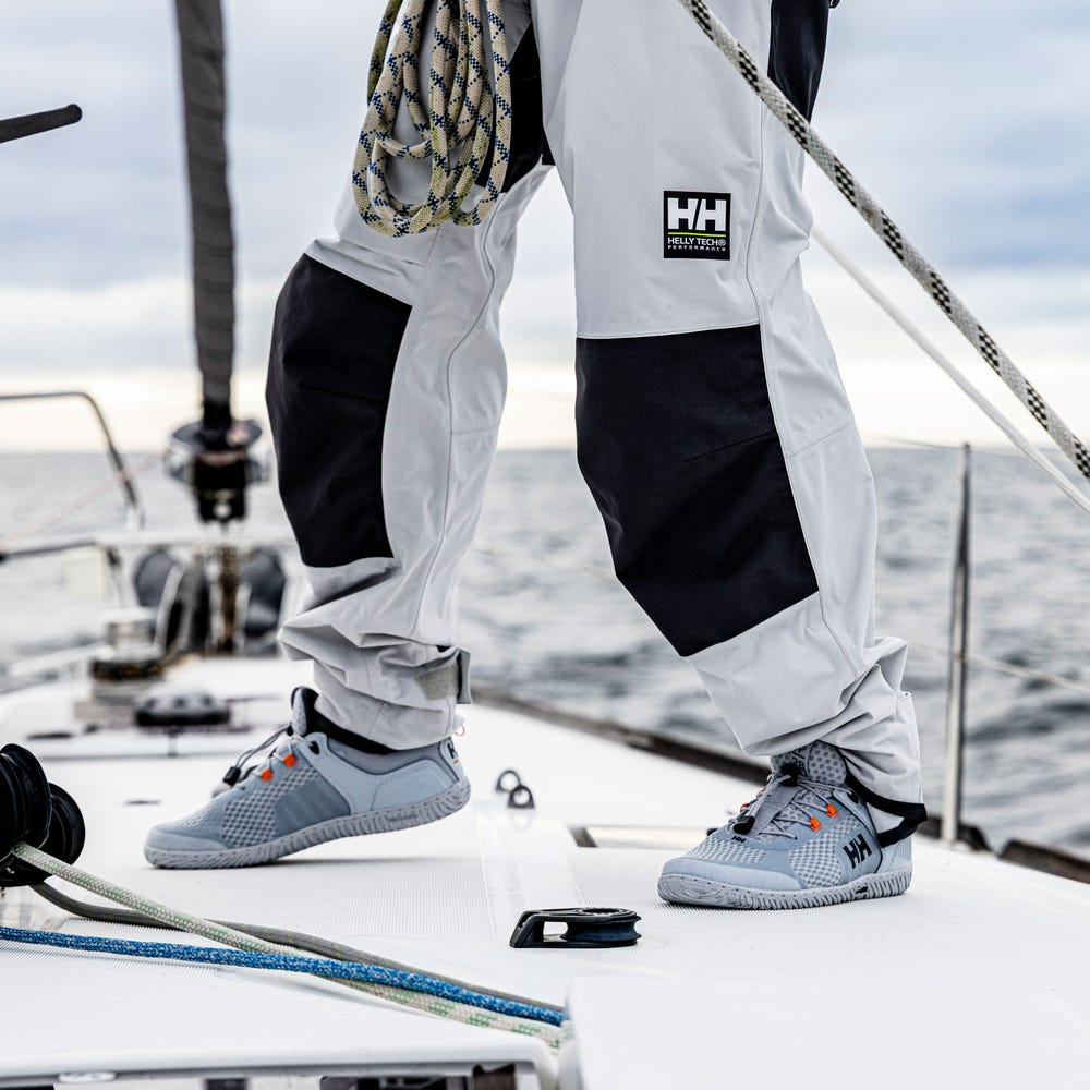 Men's Waterproof Sailing Bib Pants - Orange