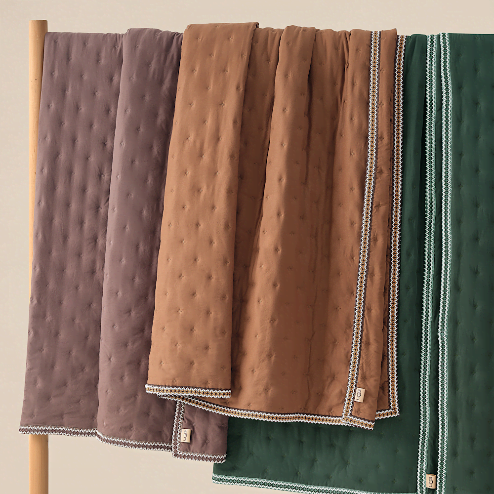 King Microfiber Quilt Set