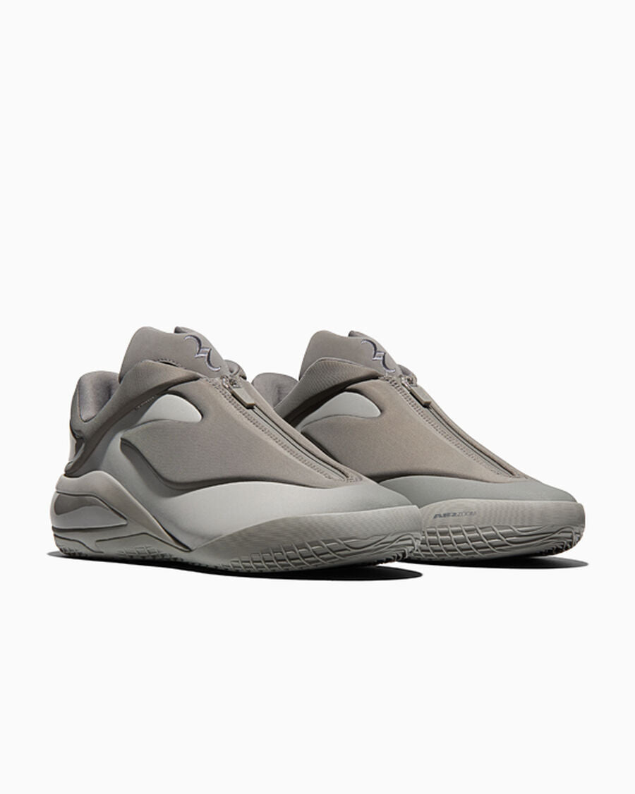 Basketball Low Top Shoe - Charm Black - Ares Gray