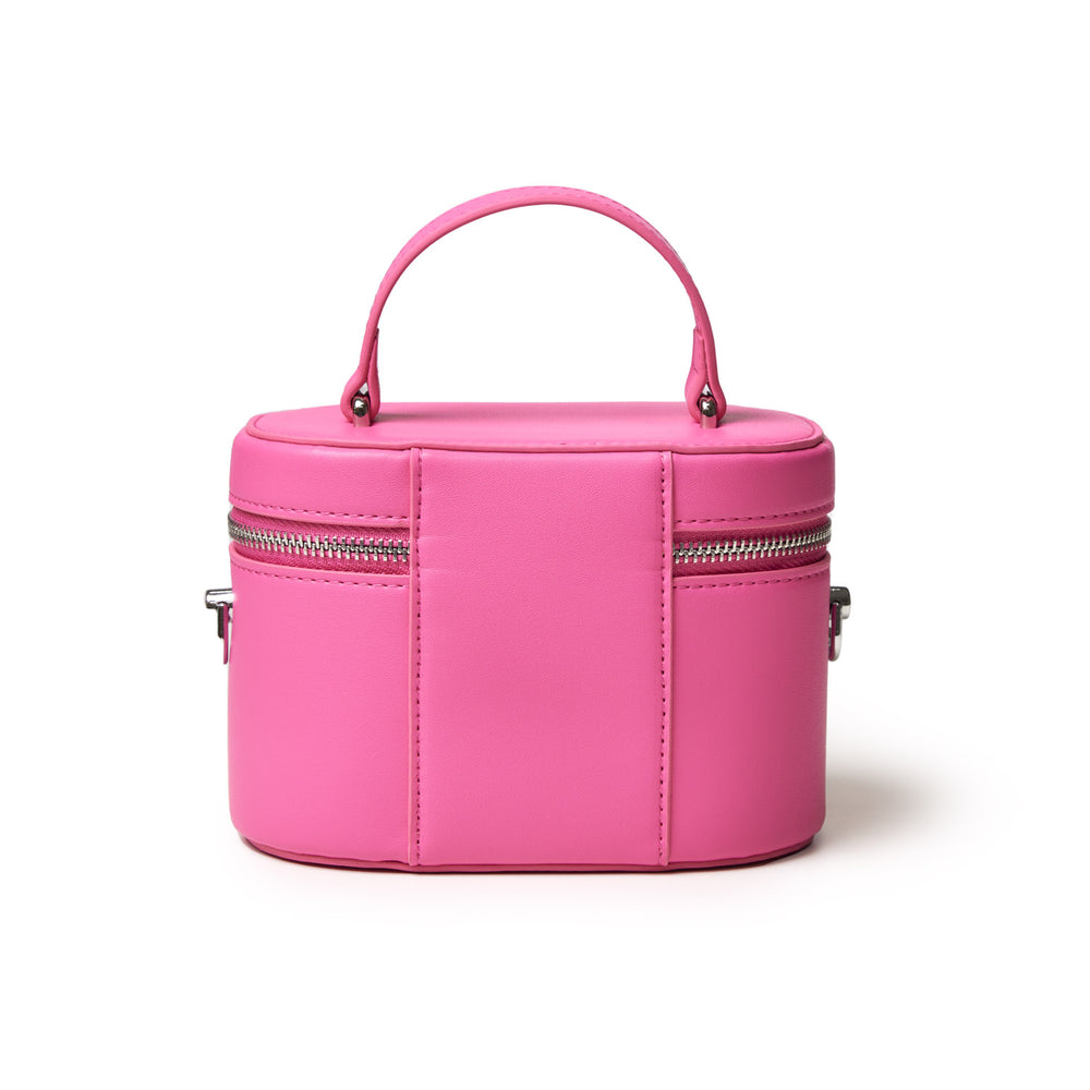 Mini Vanity Case Crossbody - Hot Pink