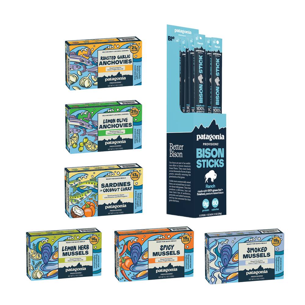 Seafood And Bison Protein Variety Pack