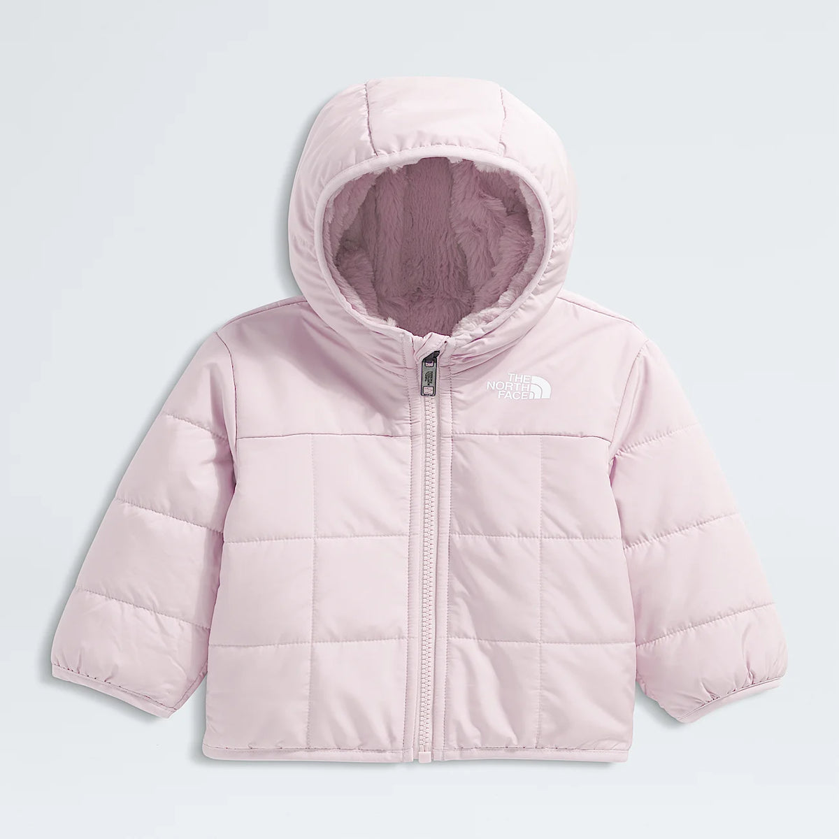 Baby Girls' Reversible Hooded Jacket - Pink