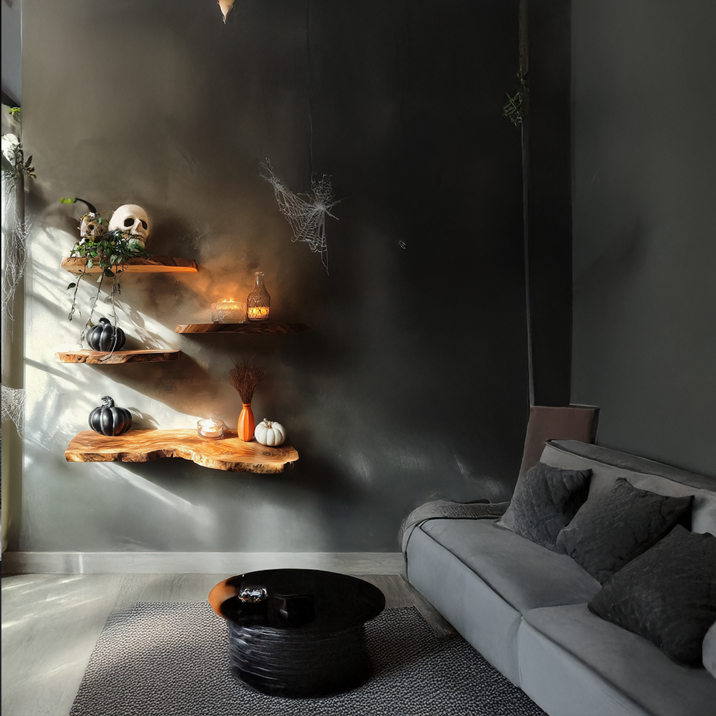 Rustic Floating Shelf