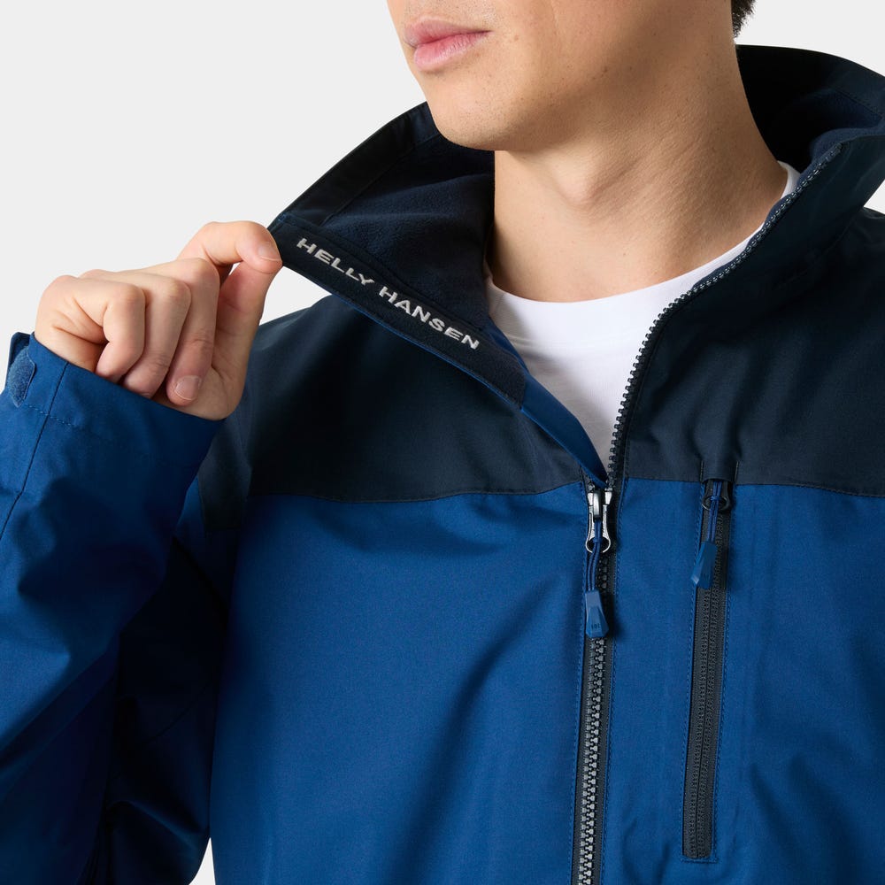 Men's Fleece-Lined Sailing Jacket - White