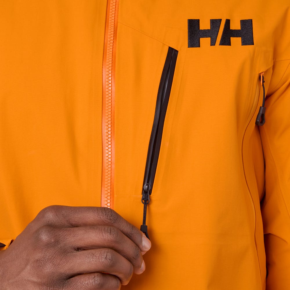 Men's 3-Layer Waterproof Shell Jacket - Blue