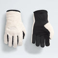 Women's Fleece Touchscreen Gloves - White