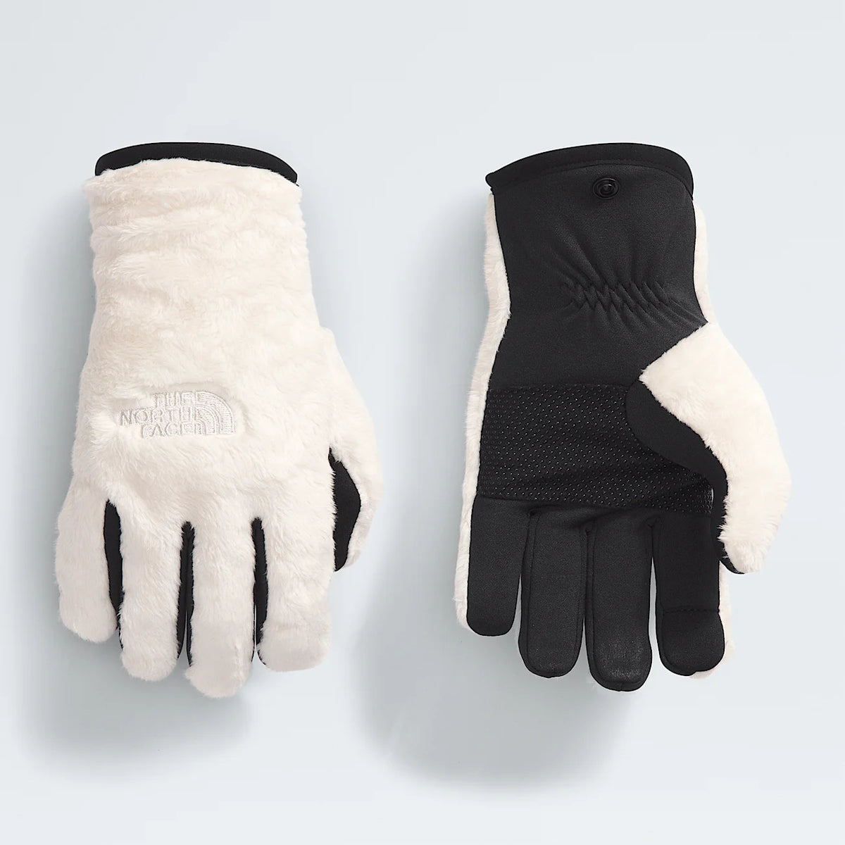 Women's Fleece Touchscreen Gloves - White