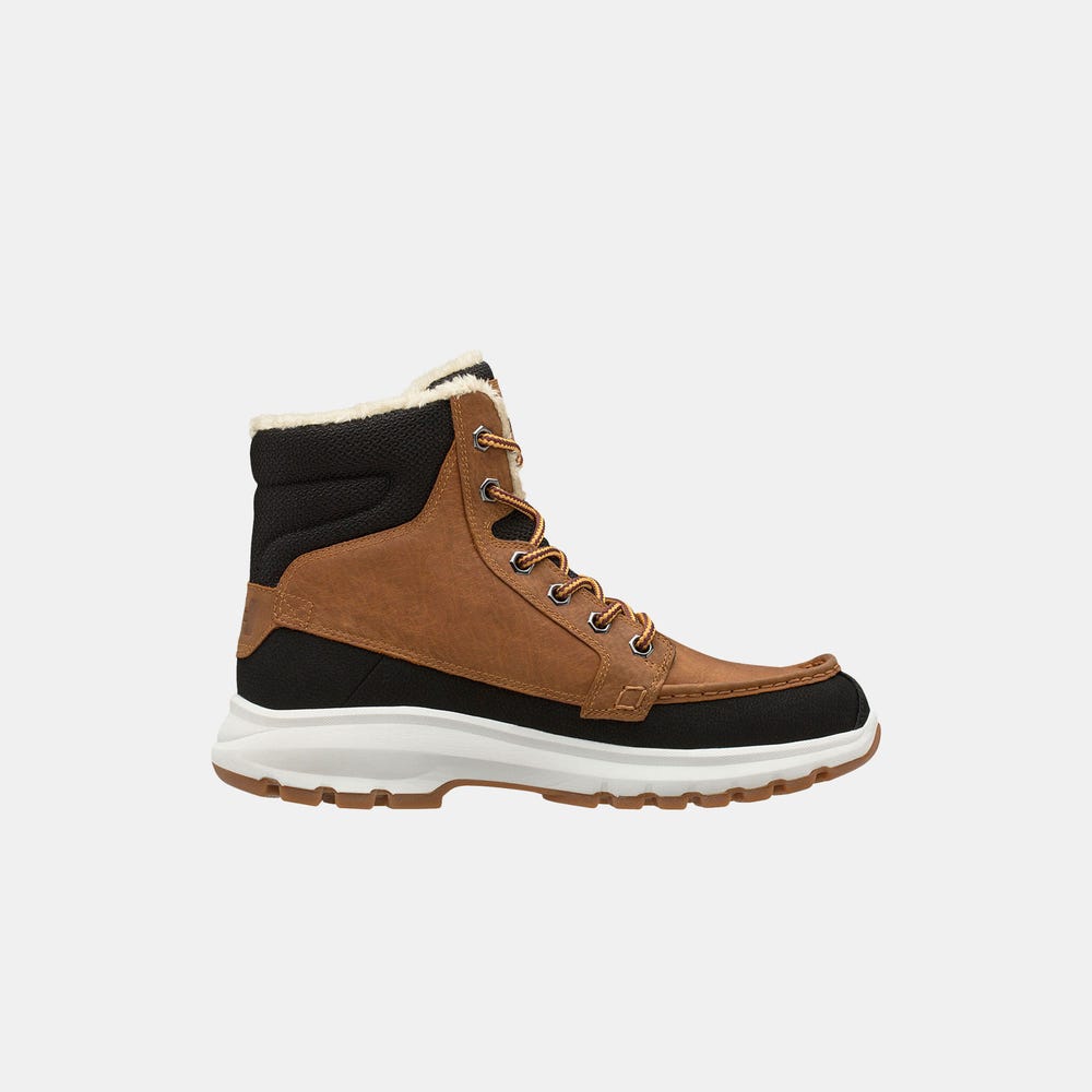 Men's Waterproof Insulated Winter Boots - Brown
