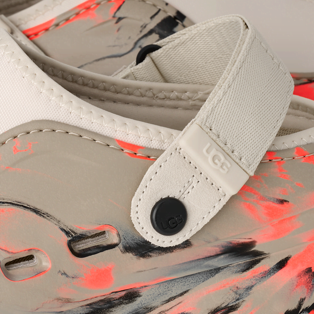 Men's Marbled Mesh Slip-On Clog