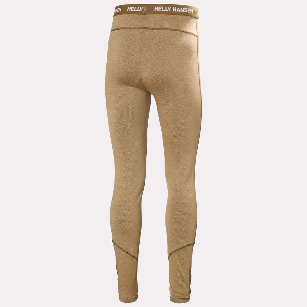 Men's Merino Wool Base Layer Pants - Blue