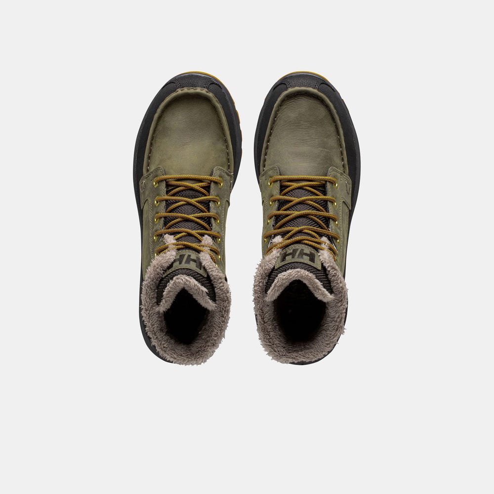 Men's Waterproof Insulated Winter Boots - Brown