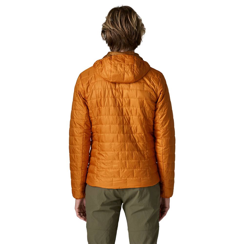 Men's Insulated Hooded Jacket - Brown