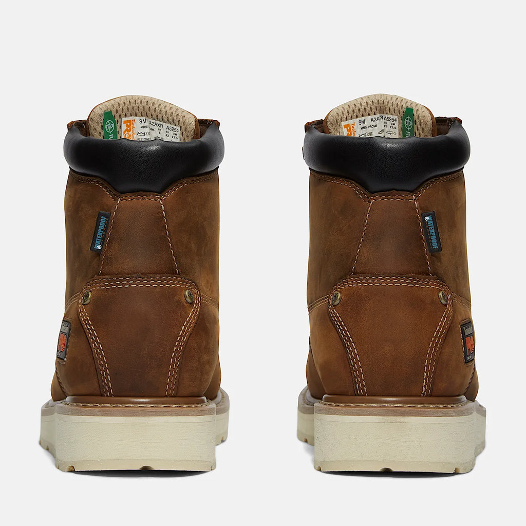 Men's 6-Inch Waterproof Moc Toe Work Boot
