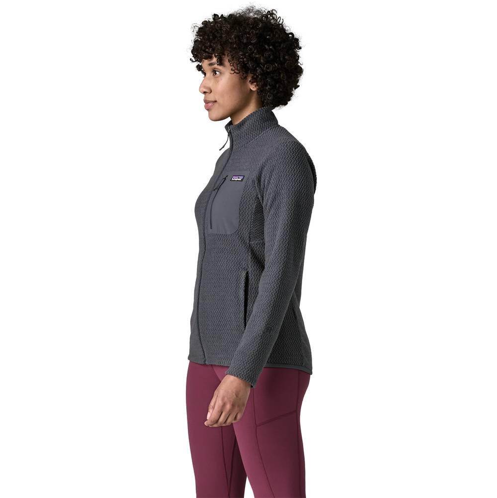 Women's Breathable Technical Fleece Jacket - Black