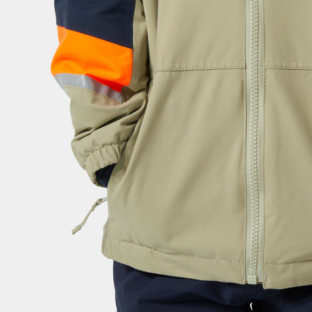 Kids' Waterproof Insulated Ski Jacket - Green