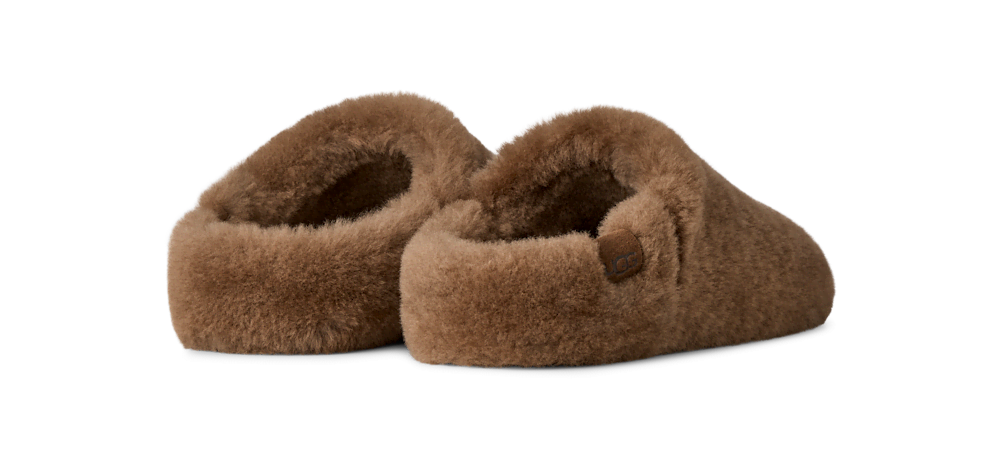 Women's Sheepskin Slip-On Slipper - Blue