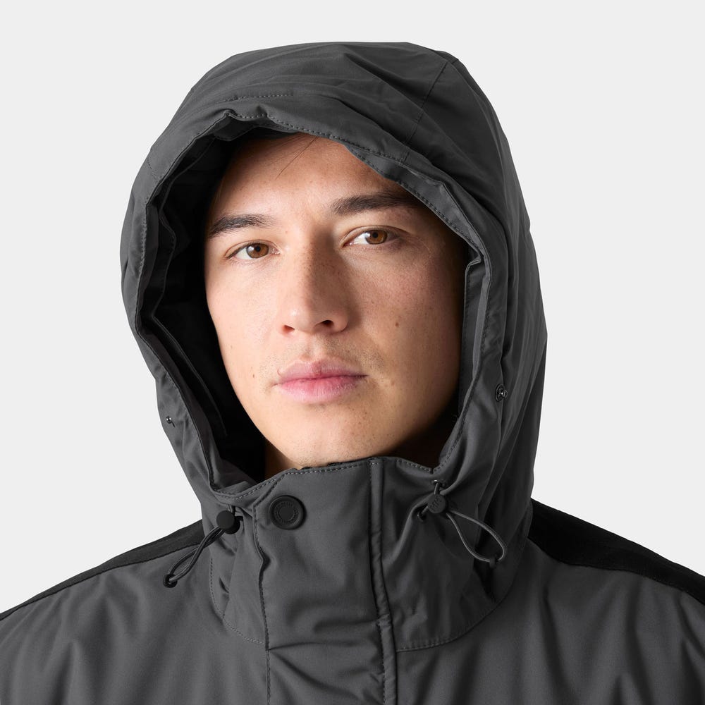 Men's Insulated Waterproof Parka - Gray Green