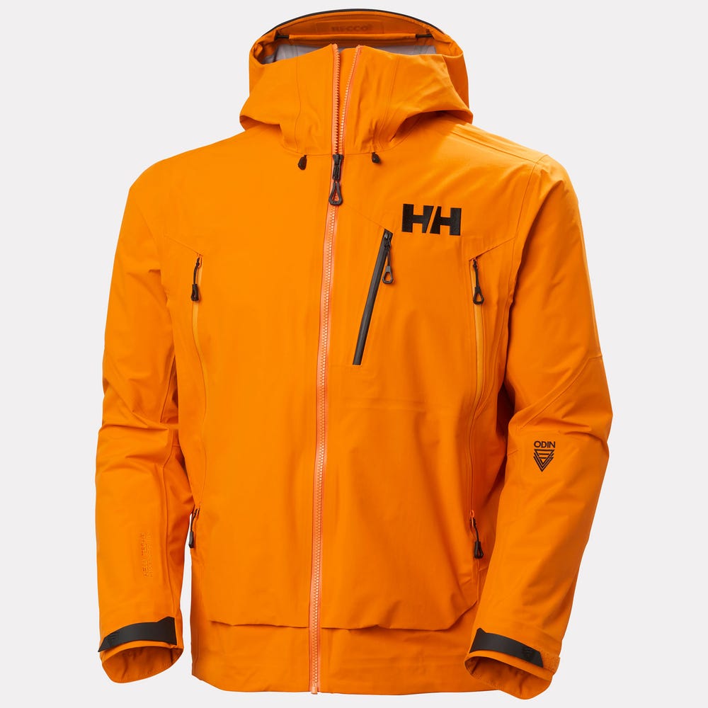 Men's 3-Layer Waterproof Shell Jacket - Blue