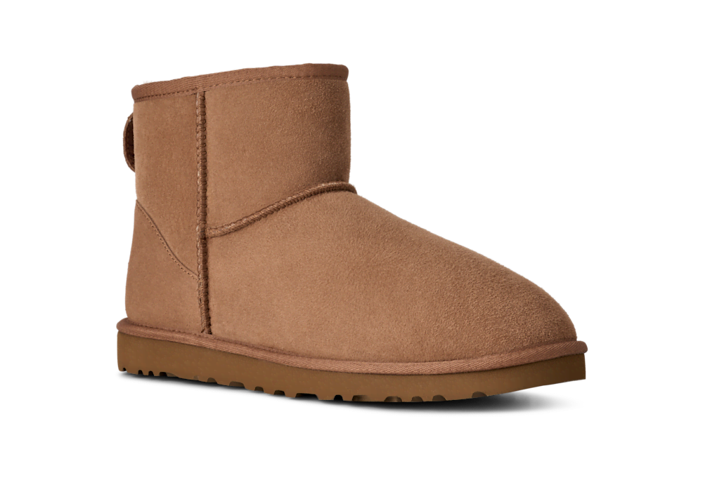 Men's Sheepskin Mini Boot - Black