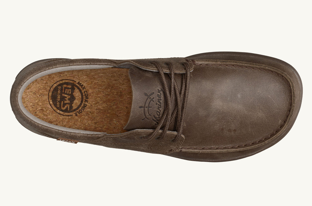 Women's Leather Boat Shoe - Cocoa