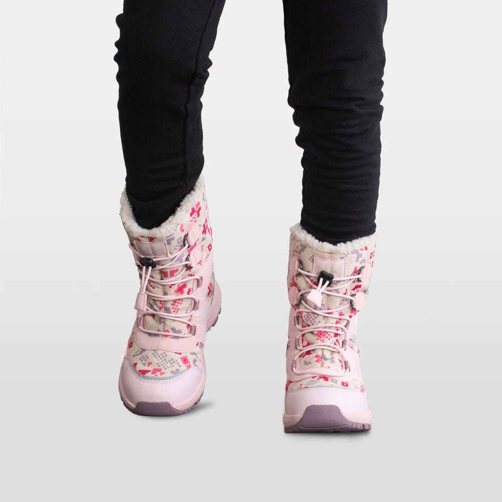 Kids' Insulated Winter Boots - Black