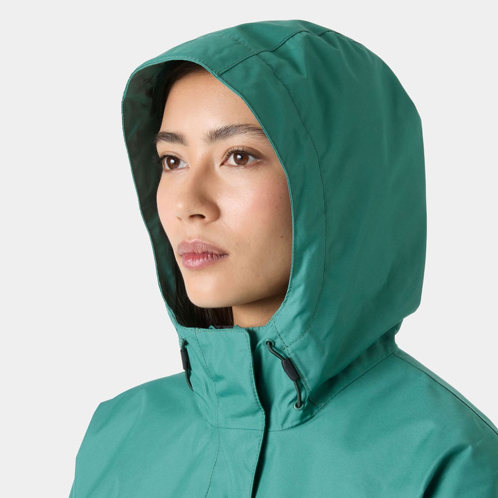 Women's Waterproof Rain Jacket - Hot Pink