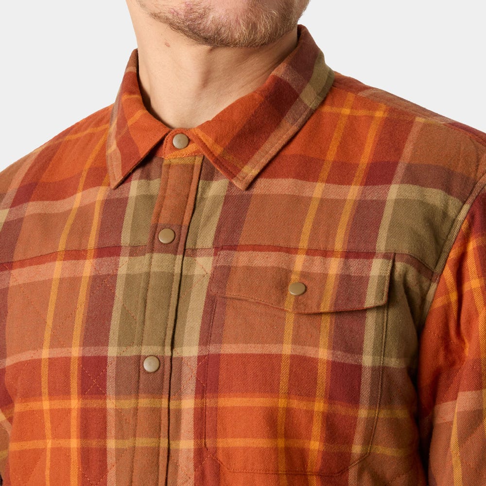 Men's Insulated Shirt Jacket - Dark Blue