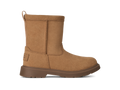 Kids' Waterproof Suede Side-Zip Boot - Chestnut