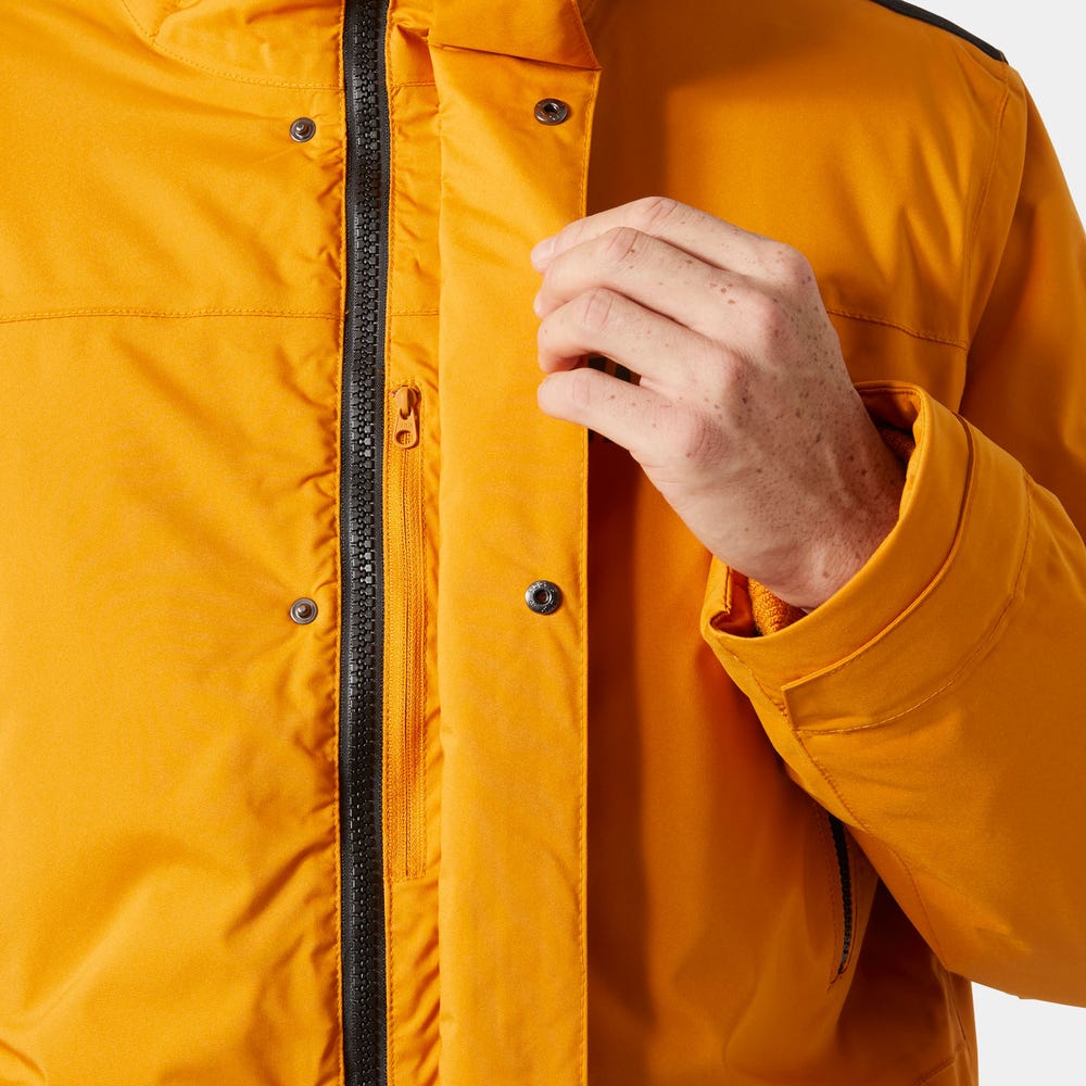 Men's Insulated Waterproof Parka - Gray Green
