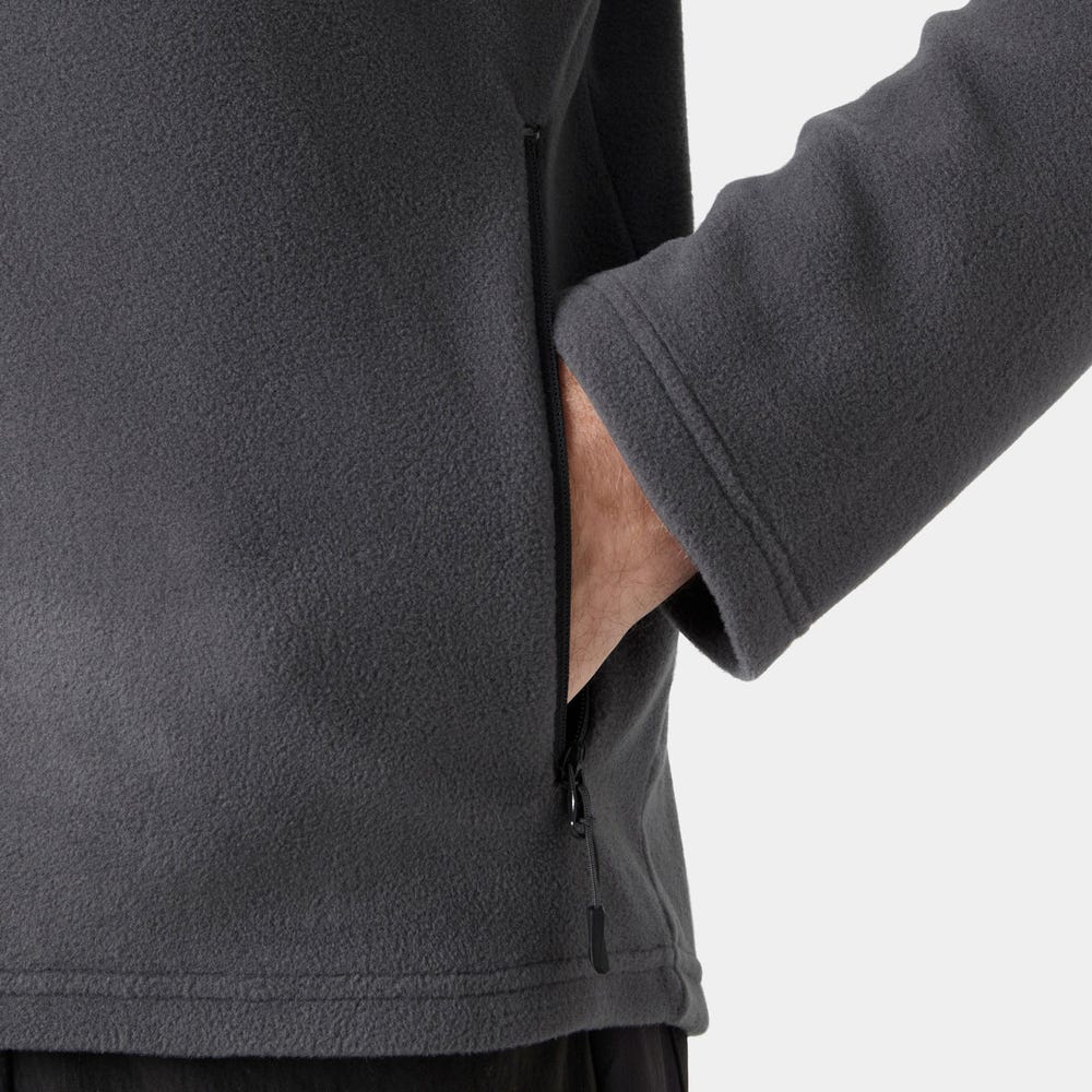 Men's Lightweight Microfleece Jacket - Green