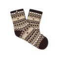 Women's Fair Isle Quarter Socks