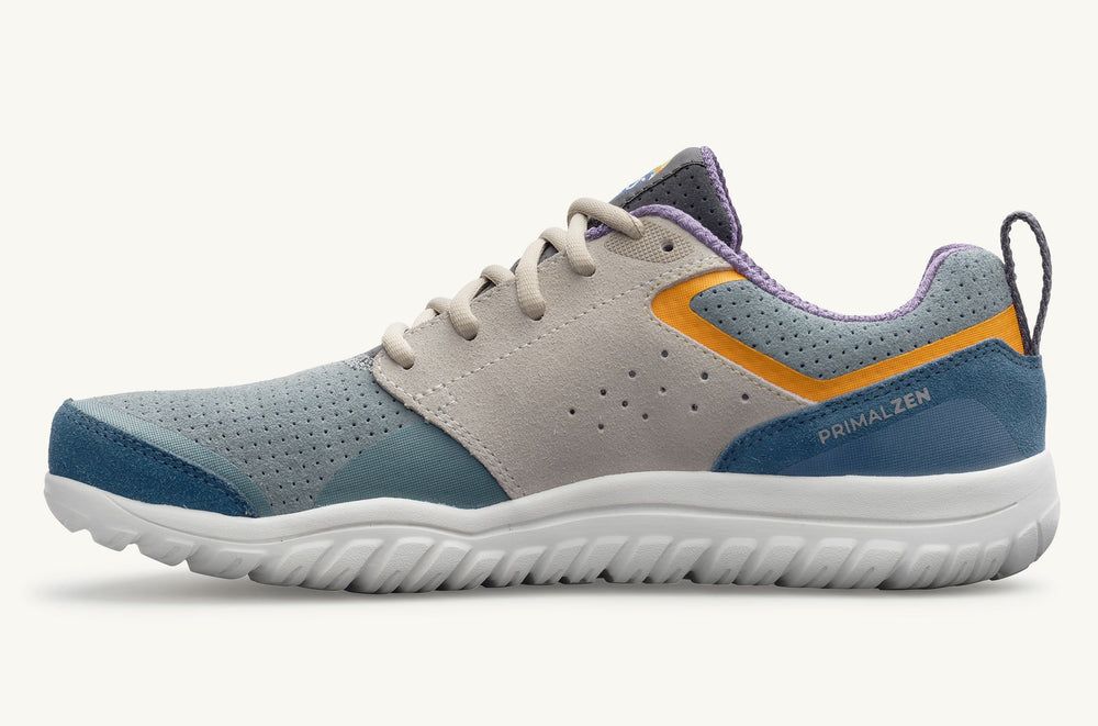 Men's Suede Minimal Sneaker - Gray