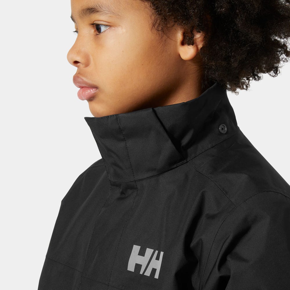 Juniors' Waterproof Insulated Jacket - Black