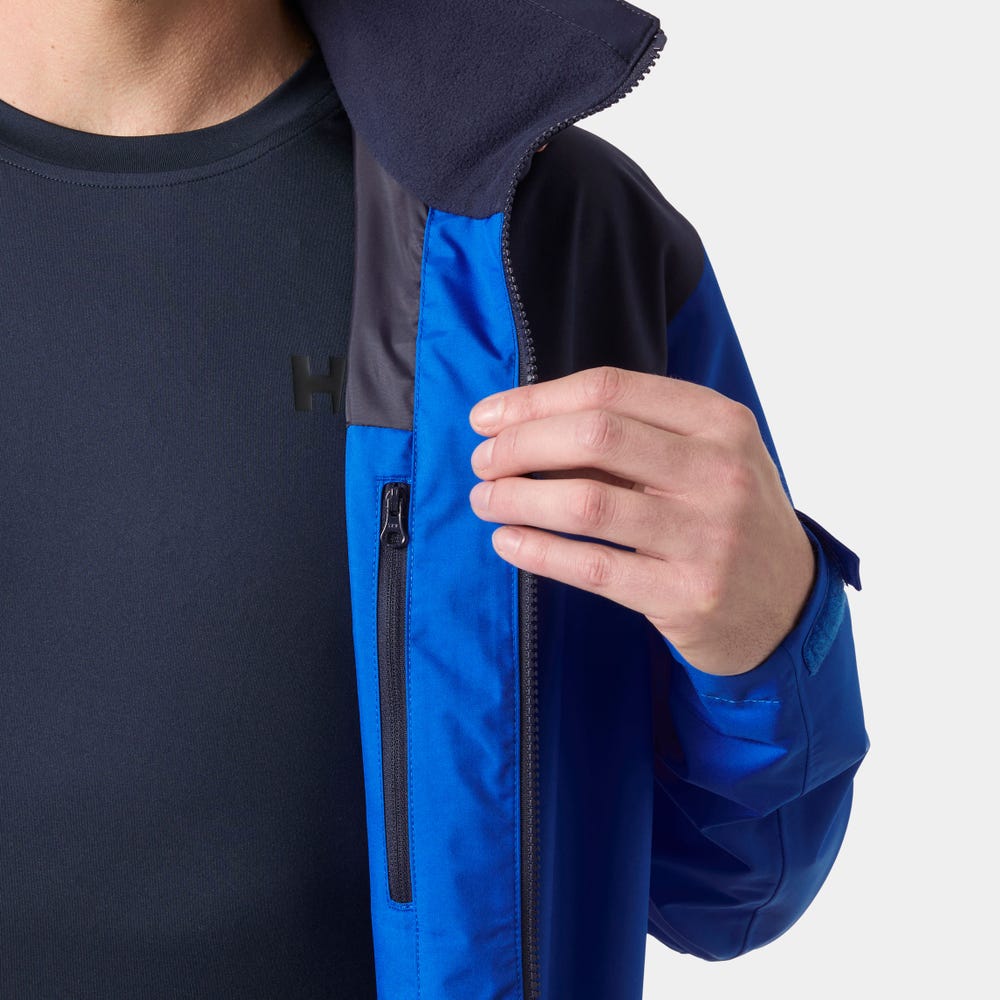 Men's Waterproof Sailing Jacket - Cobalt