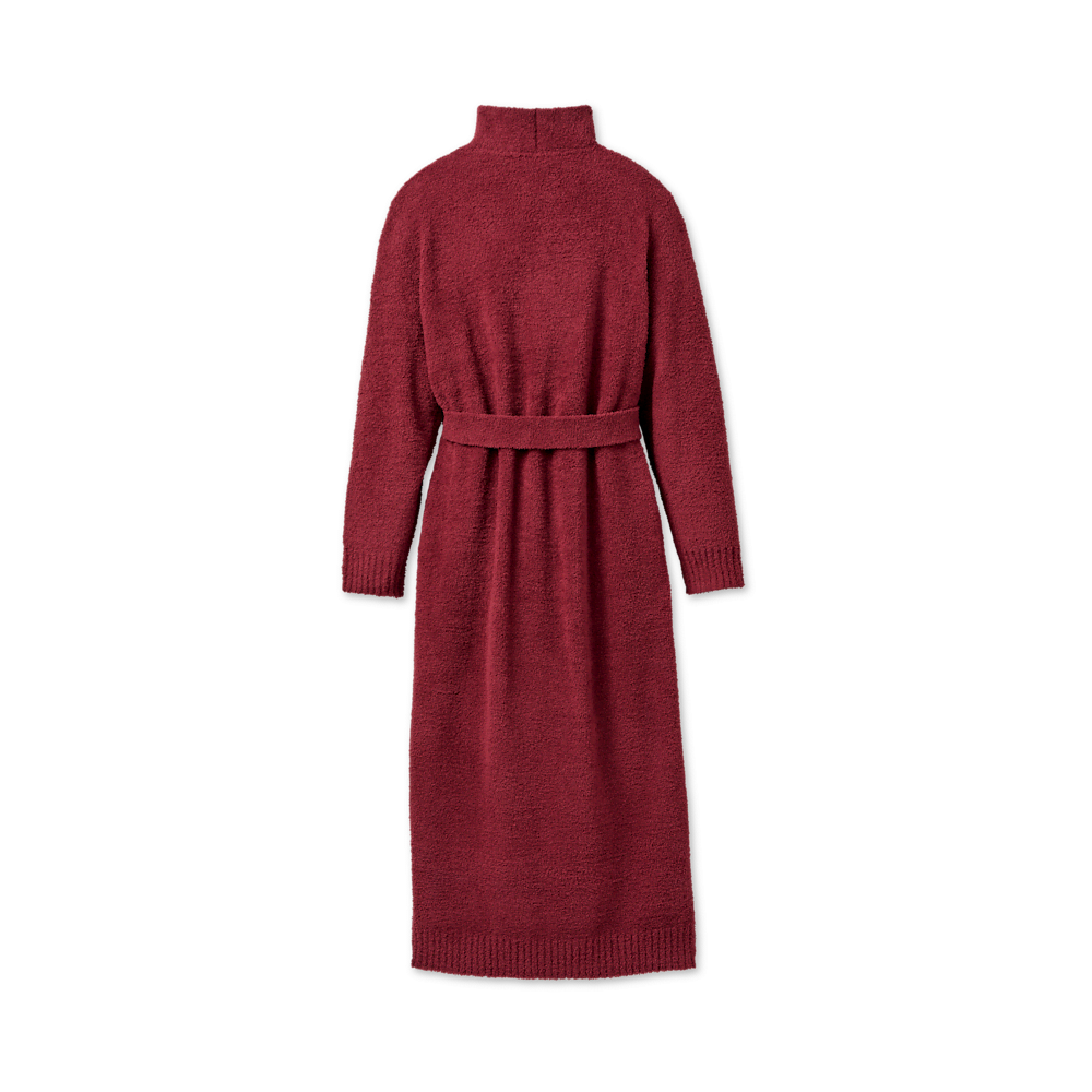 Women's Recycled Polyester Robe - Cream