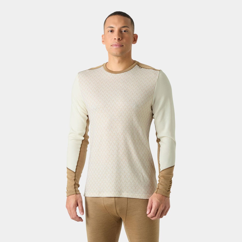 Men's Merino Wool Base Layer Top - Blue