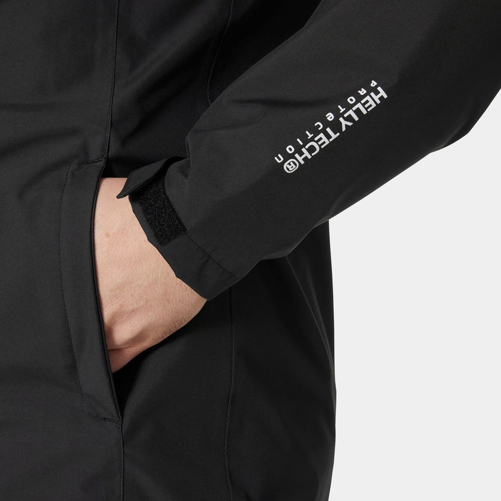 Men's Waterproof Rain Jacket - Mustard