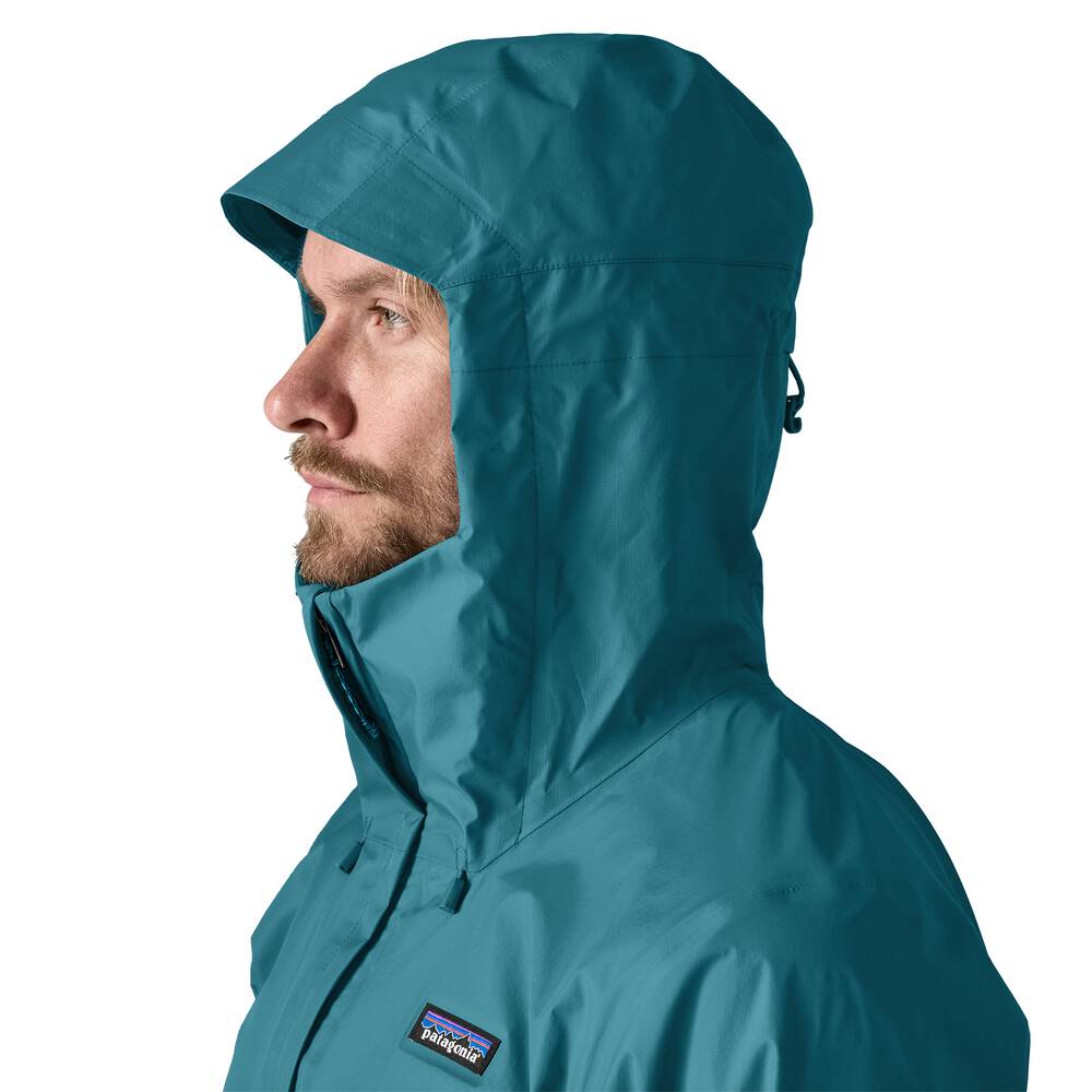 Men's 3-Layer Waterproof Rain Jacket - Gray
