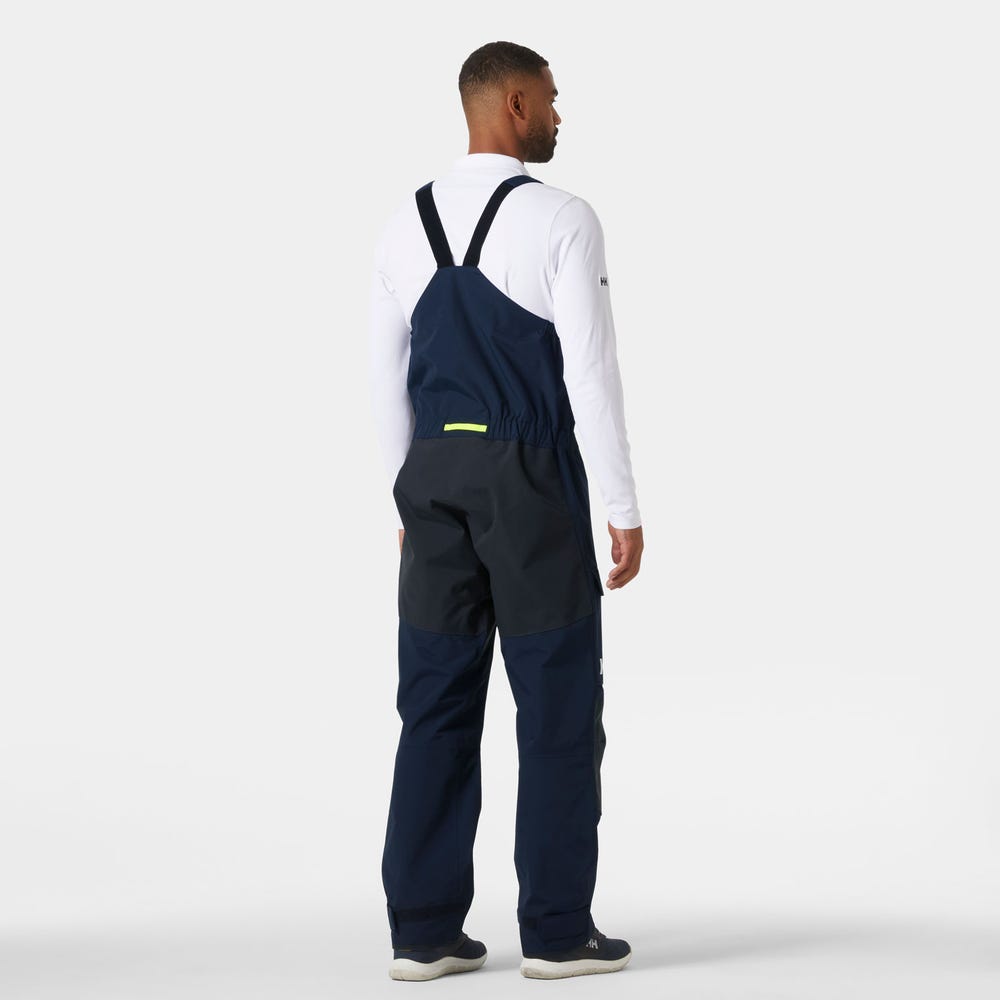 Men's Waterproof Sailing Bib Pants - Orange