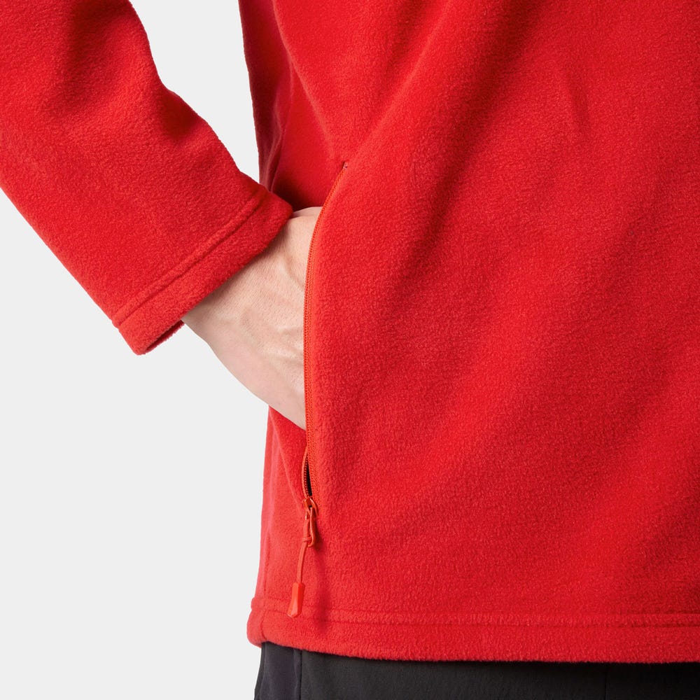 Men's Lightweight Microfleece Jacket - Green