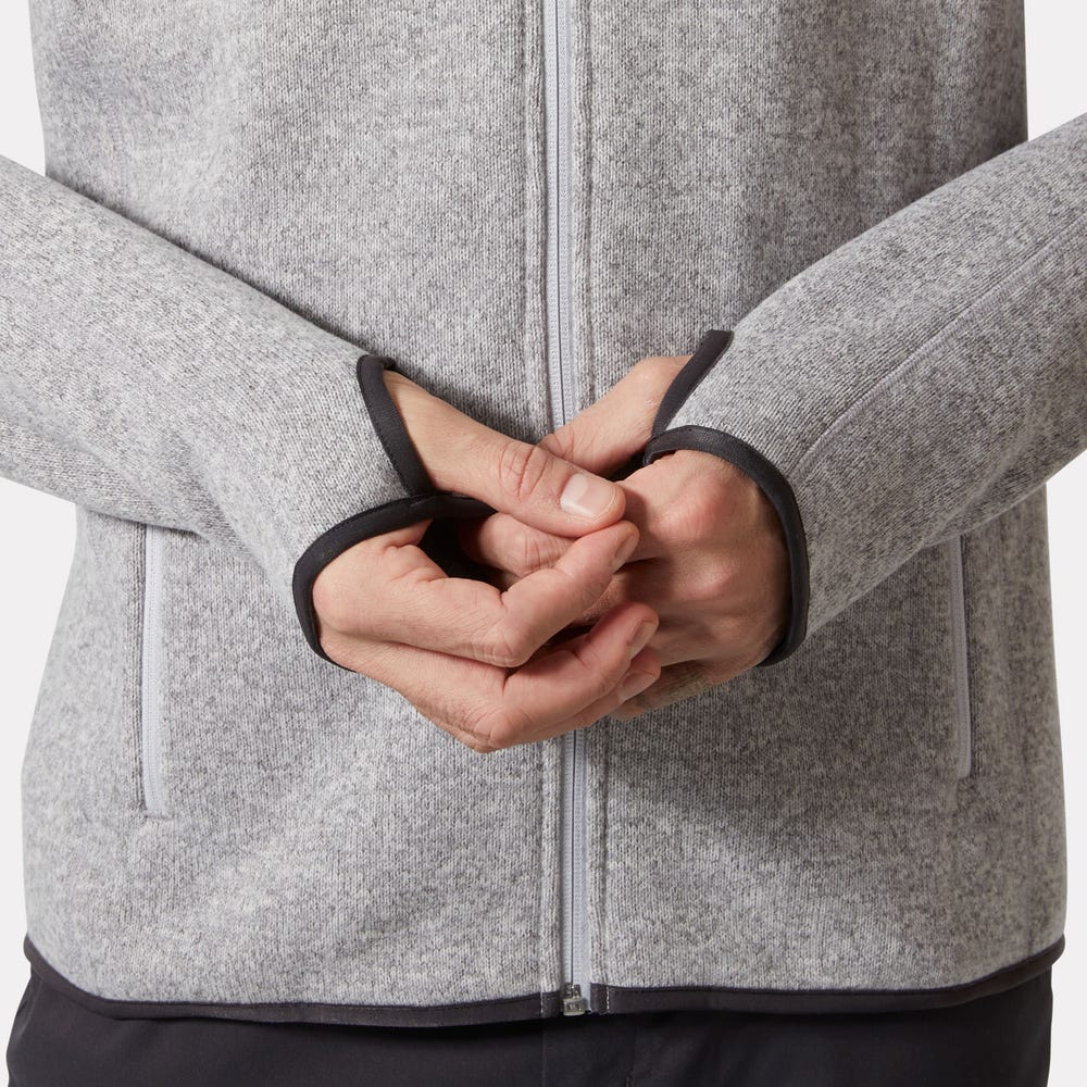 Men's Thermal Fleece Jacket - Gray